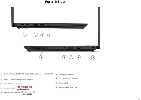 Lenovo 2026 ThinkPad P14s Gen 7 w/Ryzen AI 7 PRO, 32GB RAM, 1TB SSD, Touch in Kuwait
