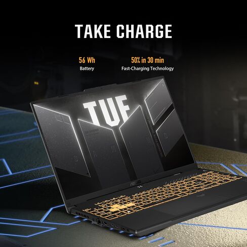ASUS TUF Gaming F16 (2024) Gaming Laptop, 16" FHD+ 144Hz IPS-Level 16:10 Display, Intel® Core™ i7-13620H Processor, NVIDIA® GeForce RTX™ 4050, 16GB DDR5, 512GB PCIe Gen4 SSD, Wi-Fi 6, Win 11 Home in Kuwait