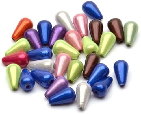 Montana Fly Company MFC Teardrop Streamer Beads – Plastic Teardrop Beads for Streamer Fly Tying in Kuwait