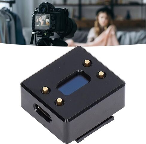 Compact Design for Cold Shoe and Hot Shoe Fixing - L102 Light Meter Portable Camera Photometer for Photography Reflection Measurement - Light Source Strength Measurement Tool in Kuwait