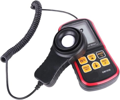 Light Meter, Digital Luxmeter Light Meter 200,000 Lux Photometer Mini Handheld Illuminometer GM1030,Luxmeter in Kuwait