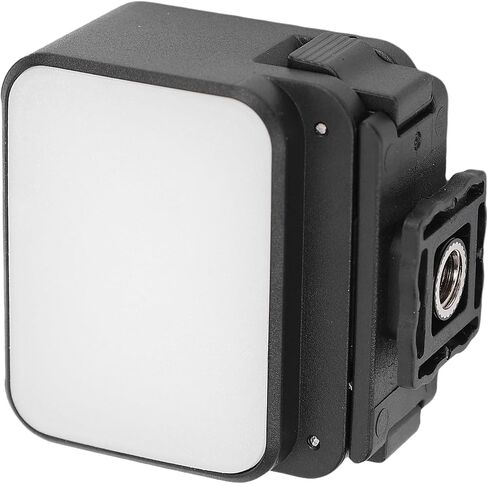Easy Installation LED Camera Light with Cold Shoe Mount 4 Level Brightness for Outdoor Photography in Kuwait