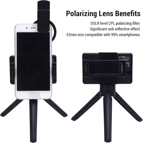 Glare Reduction of Fill Light for CPL Polarized Lens Adjustable for Professional Photography in Kuwait