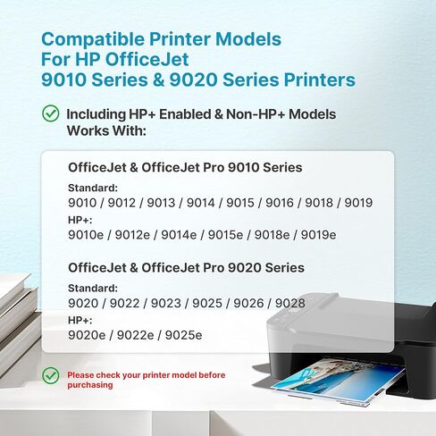Replacement for HP 962XL Ink Cartridges Combo Pack High Yield 4 Pack in Kuwait