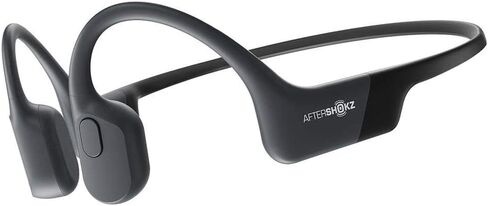 Aftershokz Aeropex (Rebranded as Shokz OpenRun) - Open-Ear Bluetooth Bone Conduction Sport Headphones - Sweat Resistant Wireless Earphones for Workouts and Running - Built-in Mic in Saudi Arabia
