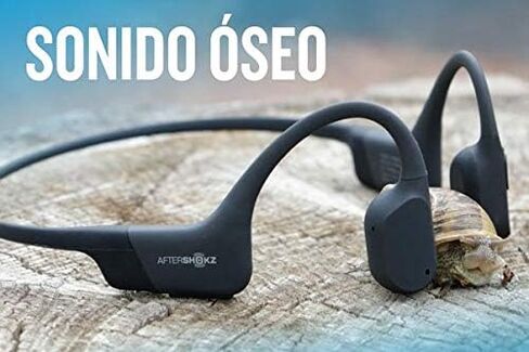 Aftershokz Aeropex (Rebranded as Shokz OpenRun) - Open-Ear Bluetooth Bone Conduction Sport Headphones - Sweat Resistant Wireless Earphones for Workouts and Running - Built-in Mic in Saudi Arabia