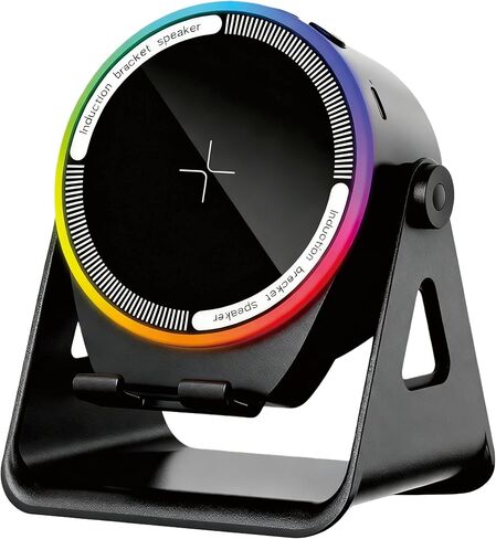 Wireless Induction Speaker Stand for Phone with Wireless Charging in Kuwait