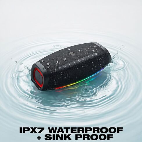 Skullcandy Barrel Micro Portable Bluetooth Speaker, IPX7, 24-Hour Battery in Kuwait