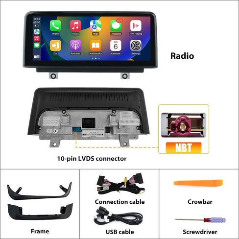Junsun Car Radio for BMW NBT System 1 2 3 4 Series CarPlay Android Auto in Saudi Arabia
