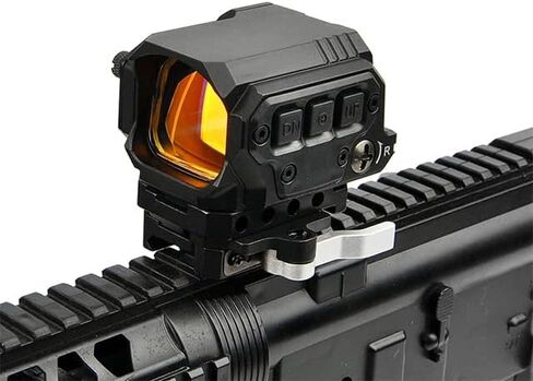 Optical R1X Red Dot Sight Scope Reflex Sight Holographic Sight with IR Function Quick Release Mounts for 20mm Rail Hunting Scope (Black) in Saudi Arabia