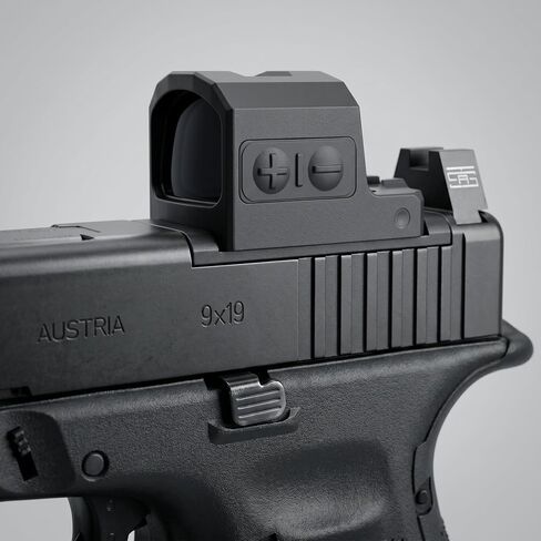 TSA® RD-88 Enclosed Micro Red Dot Sight – Rechargeable – Multi-Reticle – RMSc / 407K / 507K Footprint – Shake Awake – Magnetic USB-C Charging in Saudi Arabia