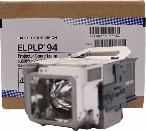 Jaspertronics OEM Lamp & Housing for The Epson Powerlite 1781W Projector - 1 Year Full Support Warranty! in Kuwait