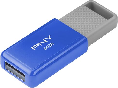 PNY USB 2.0 Flash Drive, 64GB, Assorted in Kuwait
