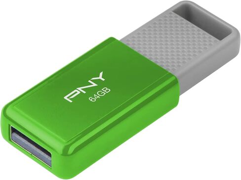 PNY USB 2.0 Flash Drive, 64GB, Assorted in Kuwait