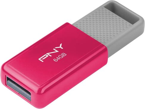 PNY USB 2.0 Flash Drive, 64GB, Assorted in Kuwait