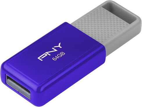 PNY USB 2.0 Flash Drive, 64GB, Assorted in Kuwait