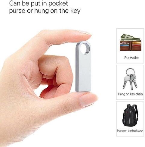 10 Pack 32GB Waterproof USB2.0 Flash Drive, Metal, Silver in Kuwait