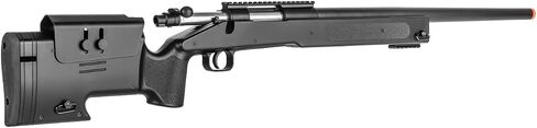 Double Eagle Field Marksman Bolt Action Spring Airsoft Sniper Rifle Gun FPS 480 in Kuwait