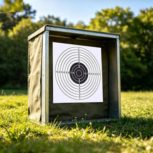 100 Pack 5.5×5.5 Inch Paper Targets Splatter Shooting Practice Targets in Kuwait