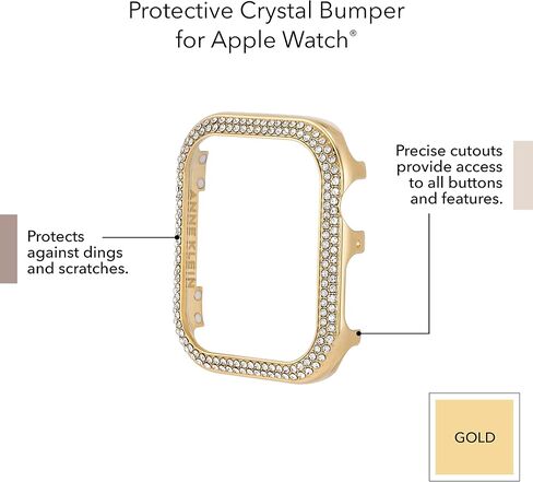 Anne Klein Premium Crystal Bumper for Apple Watch in Kuwait