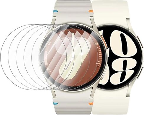 6 Pack Screen Protector for Samsung Galaxy Watch 4 40mm/Watch 4 44mm/Watch 4 Classic 46mm(44mm) in Kuwait