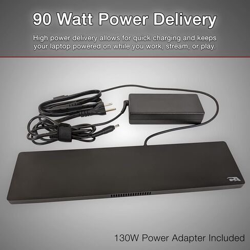 Cyber Acoustics DS-2000 USB-C Dock with Active Cooling Fan in Kuwait