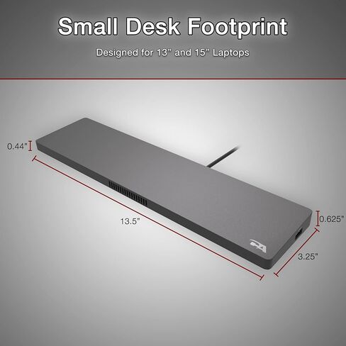 Cyber Acoustics DS-2000 USB-C Dock with Active Cooling Fan in Kuwait