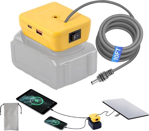 Starlink Mini Battery Adapter Compatible with DeWALT 20V, 10FT in Kuwait