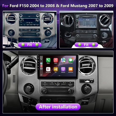 2G+64G Car Radio for Ford Mustang 2007-2009 Wireless Apple CarPlay in Kuwait