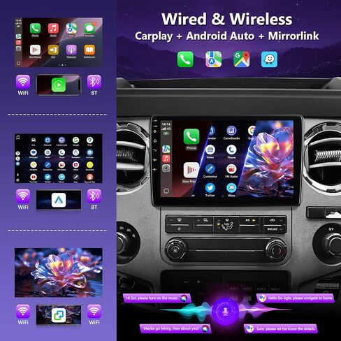 2G+64G Car Radio for Ford Mustang 2007-2009 Wireless Apple CarPlay in Kuwait