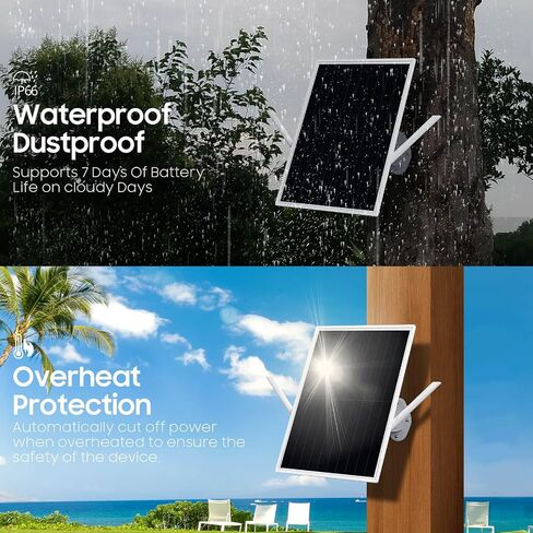 Solar WiFi Extender Outdoor, Solar Powered Outdoor WiFi Repeater with 15W Solar Panel & 26000mAh Battery, IP65 Waterproof WiFi Extender Signal Booster Outdoor for Garden, Farm, Pool & Ranch in Kuwait