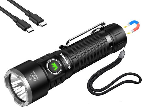 Wurkkos TS28 3200lm Rechargeable LED Flashlight, IPX8 Waterproof Torch in Kuwait