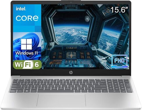 HP Pavilion 15" 2026 AI-Ready Laptop, Intel 4-Core N100, 16GB RAM 256GB SSD in Kuwait