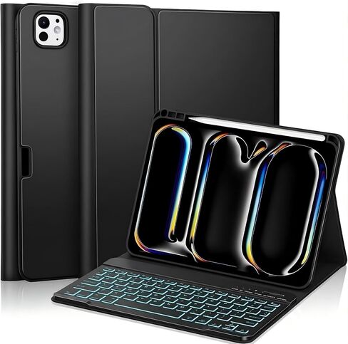 MMK for iPad Pro 11 inch Case with Keyboard M5/M4, Magnetic Wireless in Kuwait