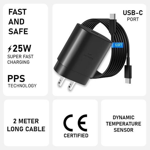 25W Charger for TCL NXTPAPER 70 Pro 60 XE NXTPAPER 14 NXTPAPER 11 Gen 2 in Kuwait
