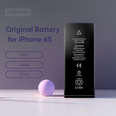 Battery for iPhone 6S (4.7"), 2026 New Battery Replacement Compatible with iPhone 6S Battery A1633 A1688 A1700 with Professional Repair Tools Kit in Kuwait
