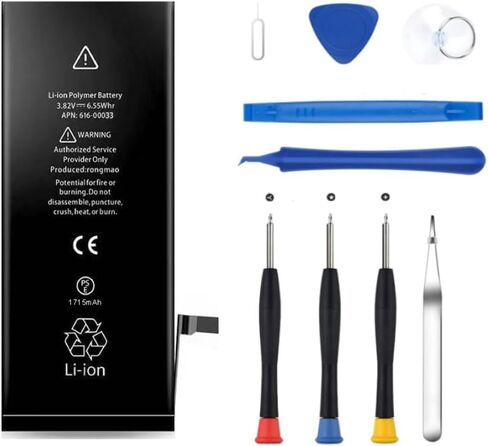 Battery for iPhone 6S (4.7"), 2026 New Battery Replacement Compatible with iPhone 6S Battery A1633 A1688 A1700 with Professional Repair Tools Kit in Kuwait