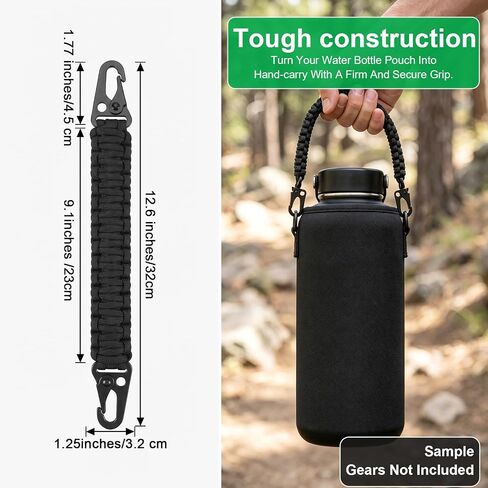 Sibba Paracord Handle Heavy Duty Paracord Keychain Paracords Strap in Kuwait