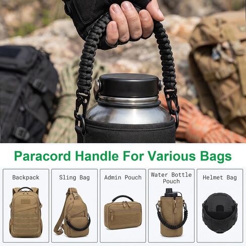 Sibba Paracord Handle Heavy Duty Paracord Keychain Paracords Strap in Kuwait