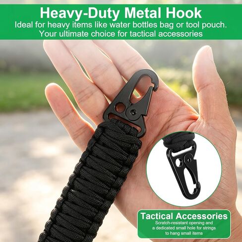 Sibba Paracord Handle Heavy Duty Paracord Keychain Paracords Strap in Kuwait