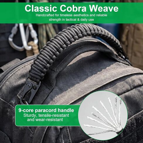 Sibba Paracord Handle Heavy Duty Paracord Keychain Paracords Strap in Kuwait