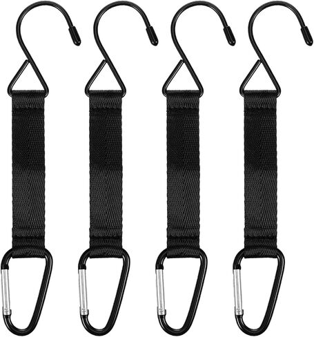 4Pcs Nylon Fence Hooks,Fence Hooks for Bat Bags and Water Bottle in Kuwait