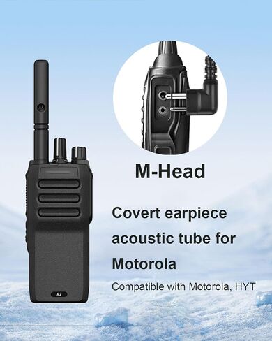 CLS1410 CLS1110 GP2000 Earpiece Mic Compatible with Motorola in Kuwait