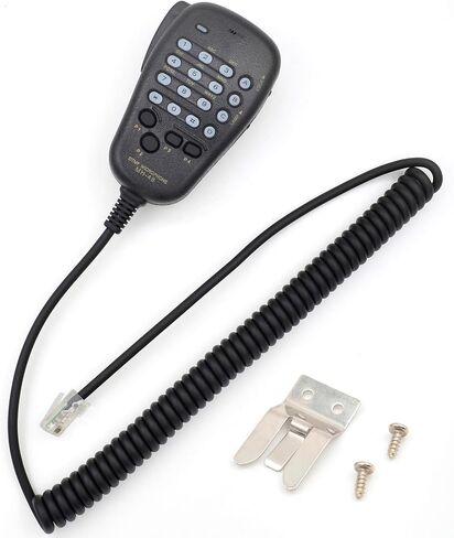 MH-48 Microphone MH-48A6J 6 Pin Coil Cord DTMF Speaker Mic Compatible with Yaesu FT-7800R FT-8900R FT-8800R FT-8900R FT-1900R FT-2900R FT-1802 FT-1807 FT-7100M Mobile Radio Hand Mic in Saudi Arabia