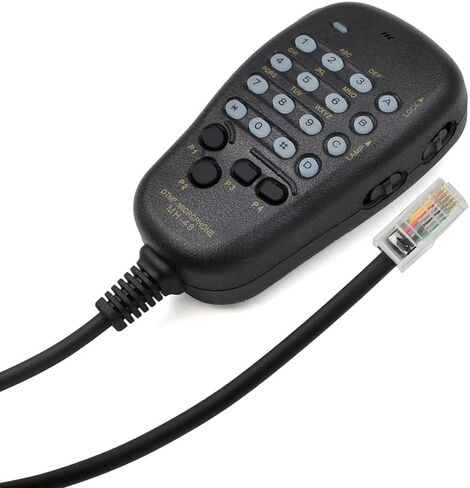 MH-48 Microphone MH-48A6J 6 Pin Coil Cord DTMF Speaker Mic Compatible with Yaesu FT-7800R FT-8900R FT-8800R FT-8900R FT-1900R FT-2900R FT-1802 FT-1807 FT-7100M Mobile Radio Hand Mic in Saudi Arabia