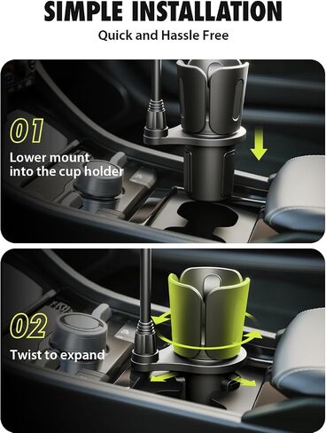Bracketron TripGrip 2.0 Cup Holder Phone Mount, Metal Gooseneck in Saudi Arabia