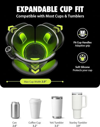 Bracketron TripGrip 2.0 Cup Holder Phone Mount, Metal Gooseneck in Saudi Arabia