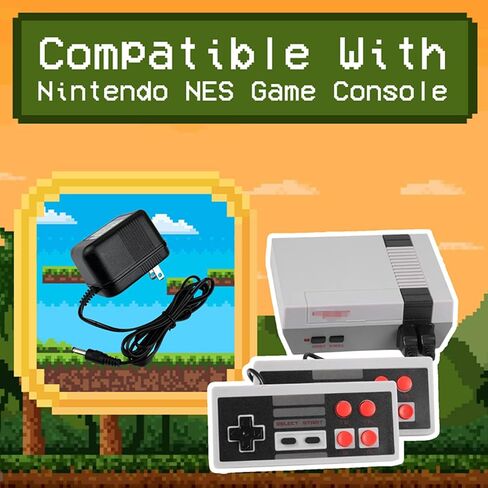 9v 1300ma Ac Power Adapter is Suitable for Nintendo NES Game Console in Saudi Arabia