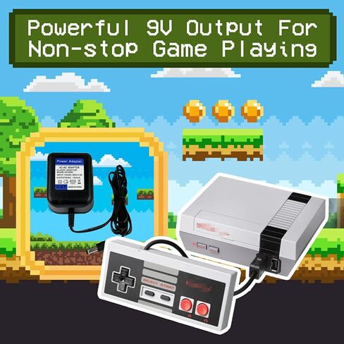 9v 1300ma Ac Power Adapter is Suitable for Nintendo NES Game Console in Saudi Arabia