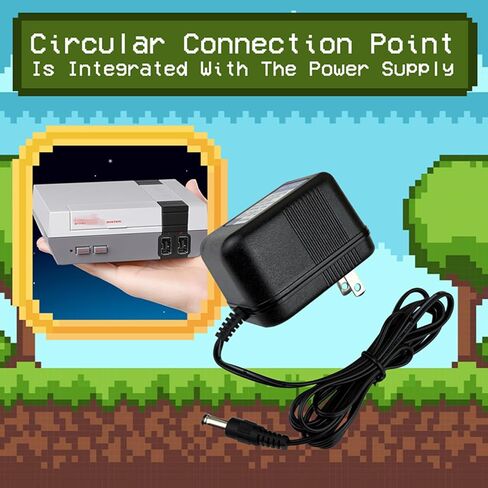 9v 1300ma Ac Power Adapter is Suitable for Nintendo NES Game Console in Saudi Arabia